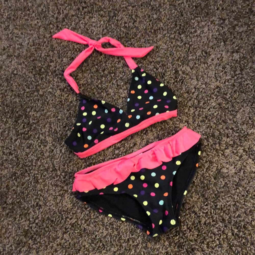 Girls Polka Dot Bikini
